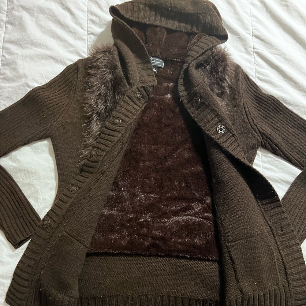 Minky Lined Sweater